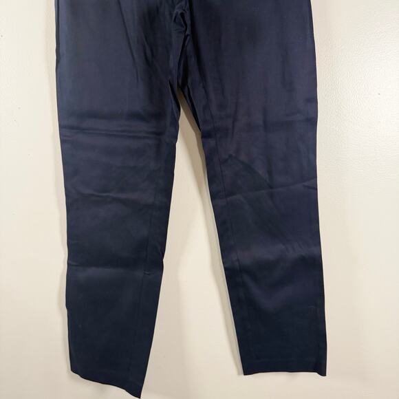 Jenni Kayne Blue High Waist Skinny Pants Cotton Tencel Casual Womens Size XS - Picture 6 of 10